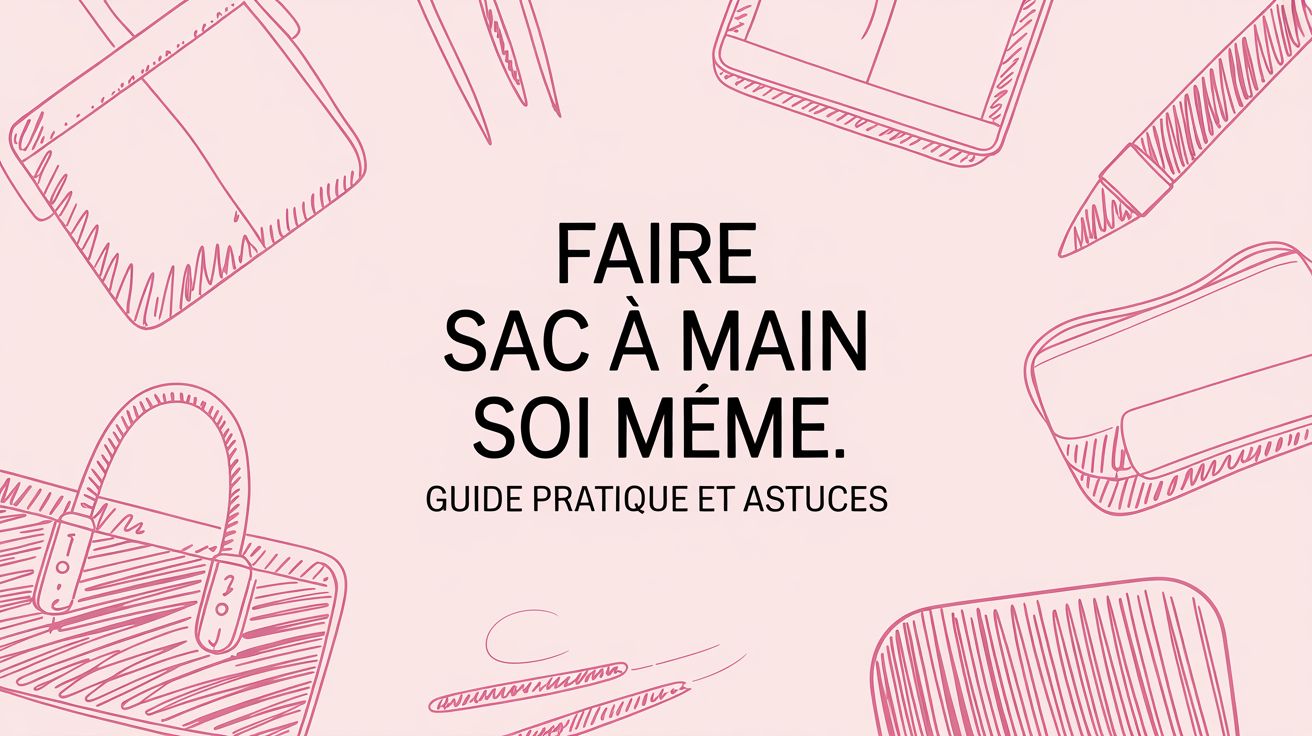 Faire un sac à main soi-même : guide pratique et astuces