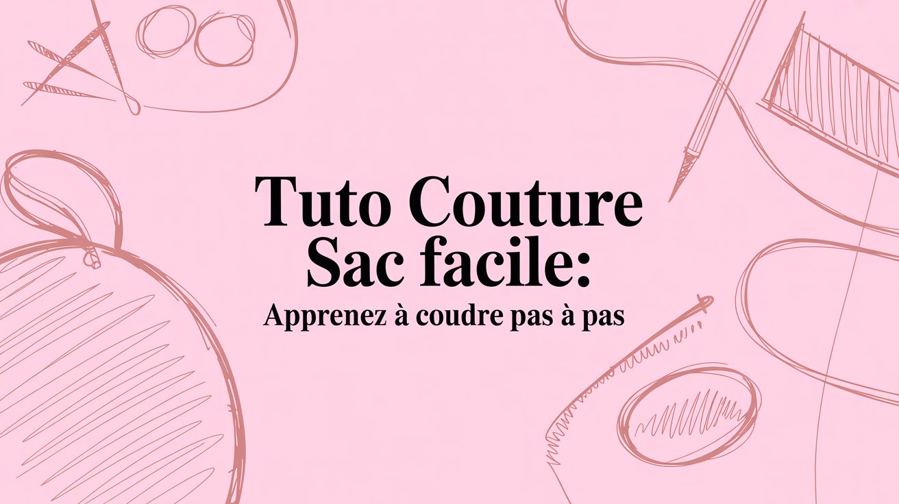 Tuto couture sac facile : votre guide pas à pas pour débuter