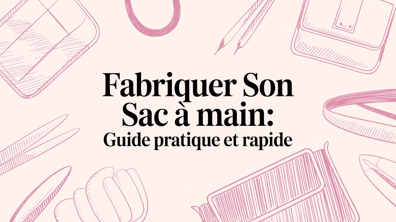 Fabriquer son sac à main: guide pratique et facile