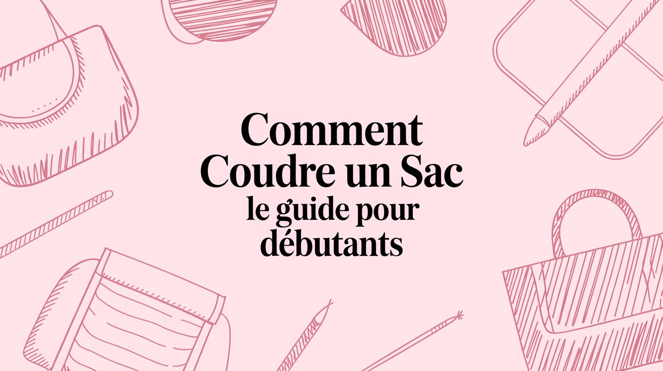 Comment coudre un sac : le guide facile pour débutants