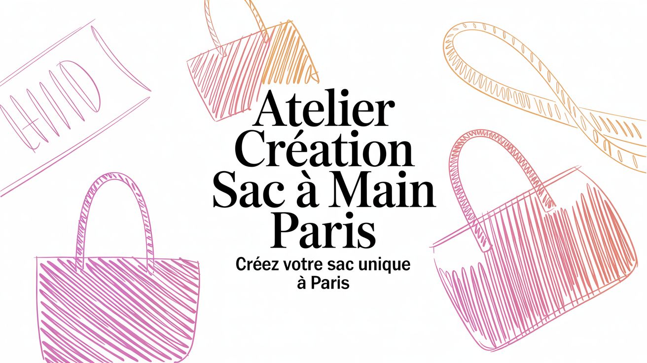 atelier création sac à main paris - Créez votre sac unique à Paris - Sunday Pouch