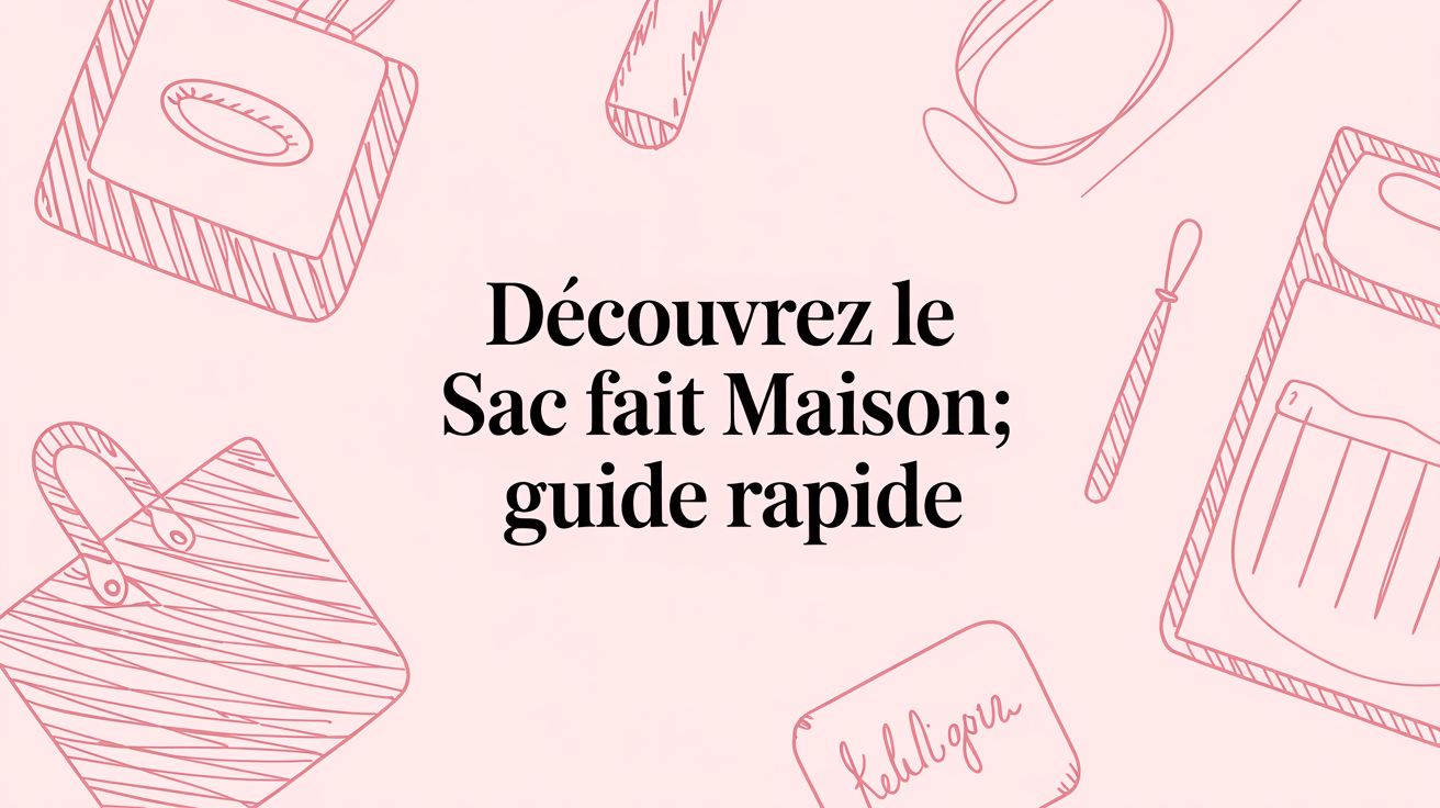 Découvrez le sac fait maison: guide rapide - Sunday Pouch
