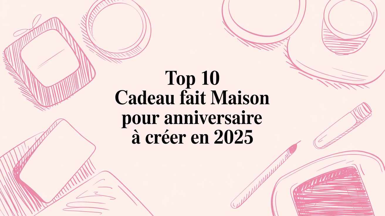 Top 10 Cadeau Fait Maison pour Anniversaire à Créer en 2025