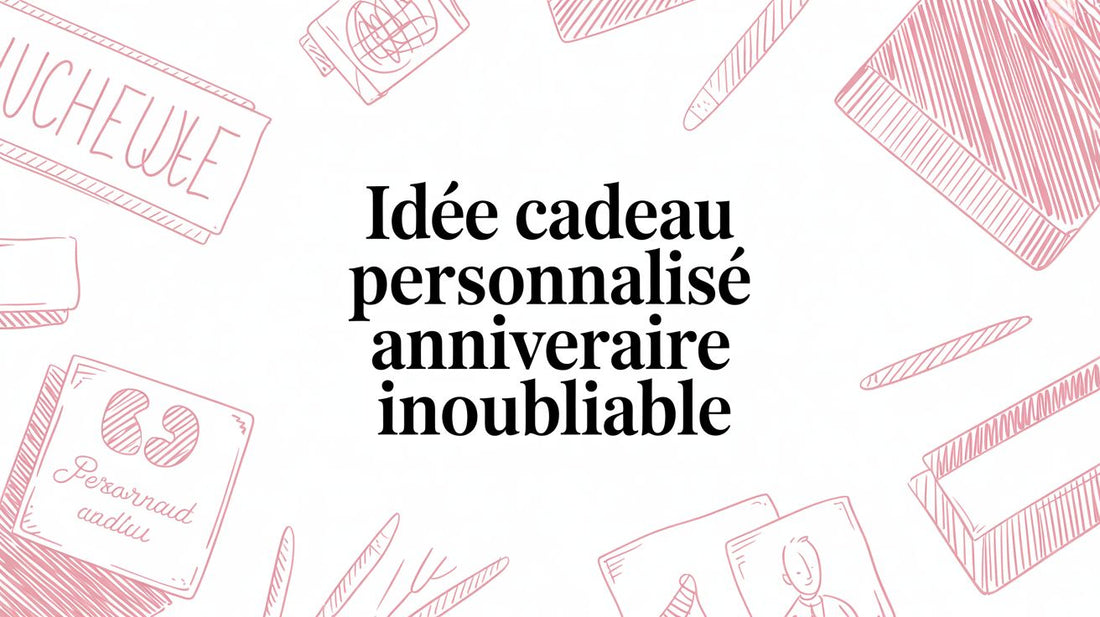 Idée cadeau personnalisé anniversaire inoubliable