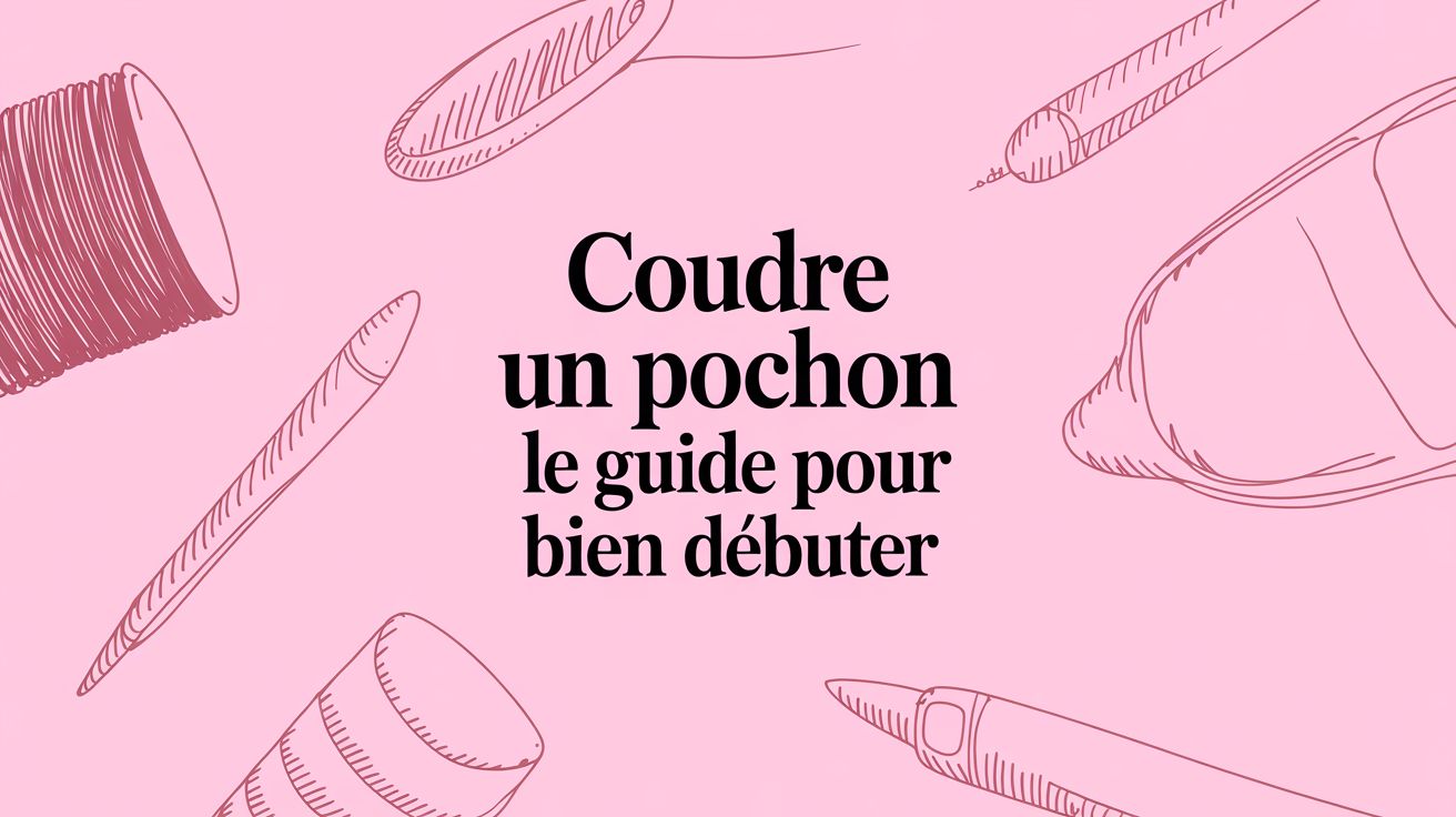 Coudre un pochon : le guide facile pour bien débuter - Sunday Pouch