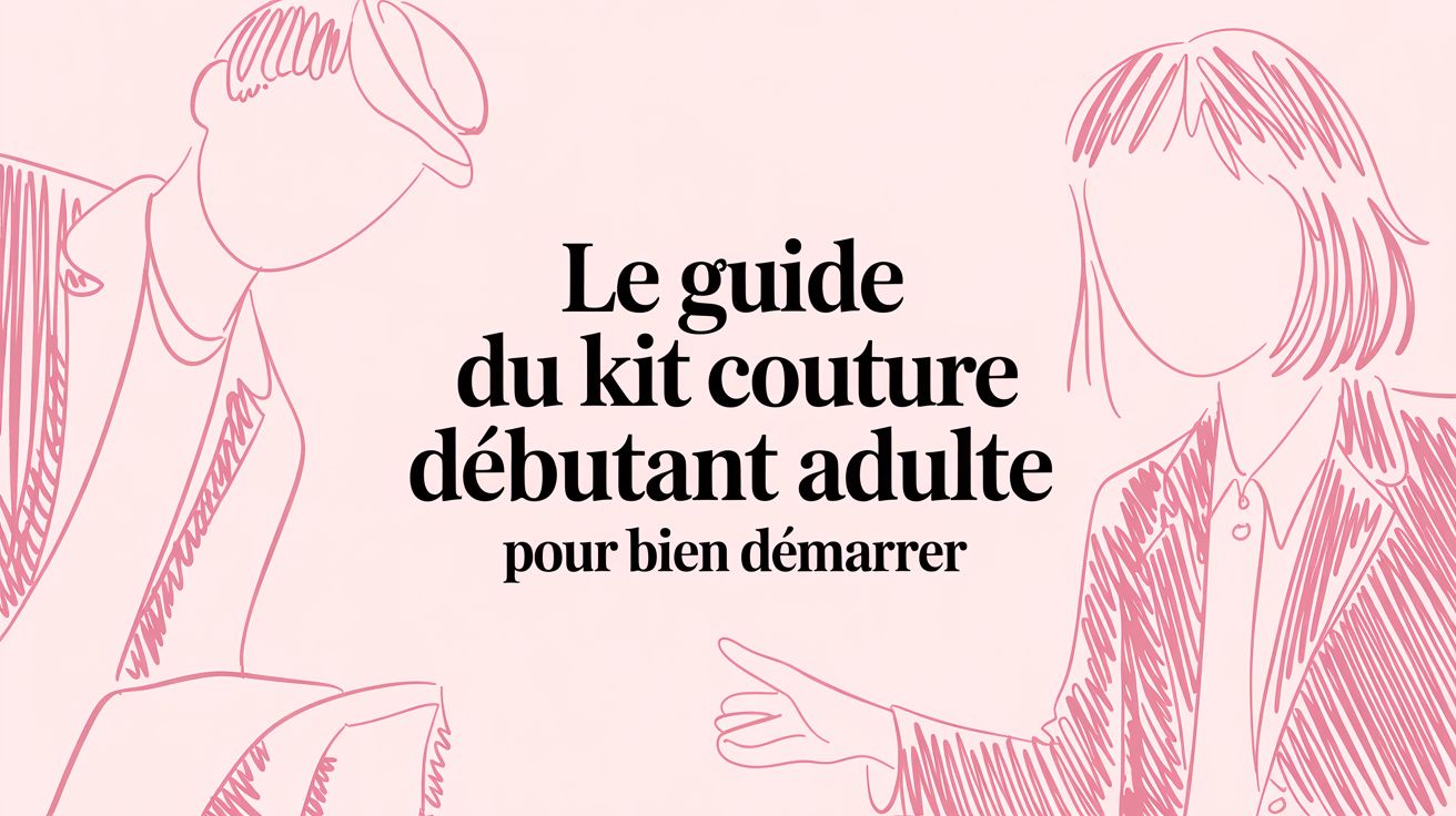 Le guide du kit couture débutant adulte pour bien démarrer